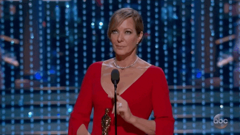 Allison Janney Point GIF by The Academy Awards