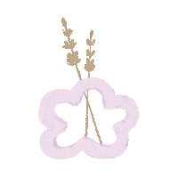 Art Flowers Sticker