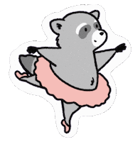 Ballet Ballerina Sticker