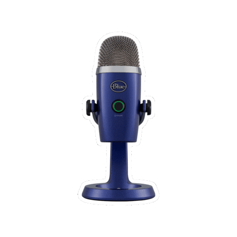 Microphones Bluemic Sticker by Logitech