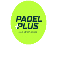 padelplus bounce padel bola padel plus Sticker