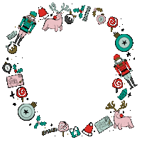 Santa Claus Christmas Sticker by House Of Wonderland