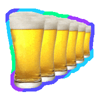 Drunk Beer Sticker by imoji