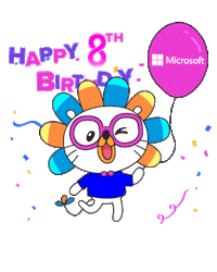 Birthday Microsoft Sticker by Lazada Singapore