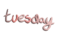 Text Week Sticker