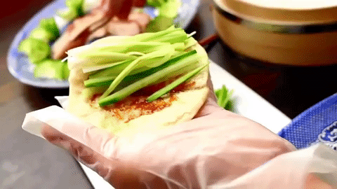 chinese food zhong guo cai GIF