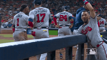 Atlanta Braves Sport GIF by MLB