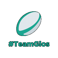 Rugby Varsity Sticker by University of Gloucestershire