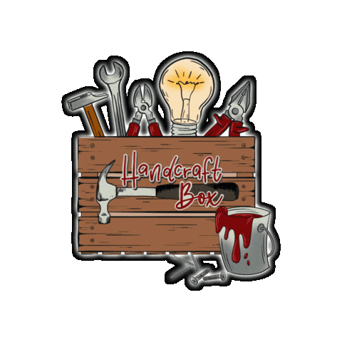 tobis_handcraft diy werkzeug werkstatt handcraft Sticker