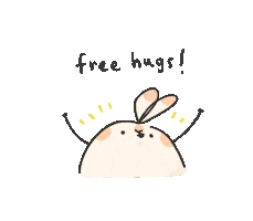 Free Hugs Hug Sticker by scrubby