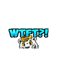 QSNgg gaming tiger qsn qsn gaming Sticker