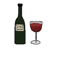 Vino Rosso Sticker by BestBoulders