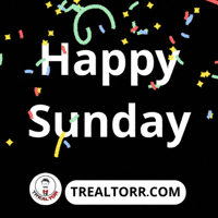 Happy Sunday Weekend Vibes GIF by Trealtorr