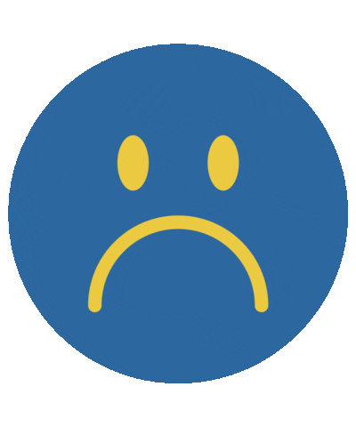 sad face Sticker by Refinery29