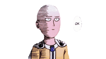 One Punch Man Sticker by Alissandra