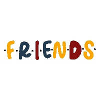 Friends Amigos Sticker