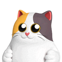 Cat Yes Sticker by Liberty Cats Emojis