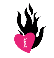 yslbeauty heart fire ysl yslbeauty Sticker