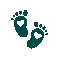 SakuraClinics baby voetjes vruchtbaarheid sakuraclinics Sticker