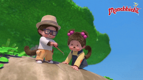 animation love GIF by Monchhichi