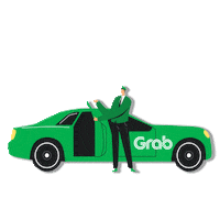Driver Grabfood Sticker by Grab Singapore