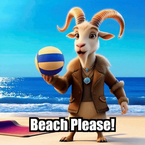 Volleyball Beach Please GIF by Radiantelope