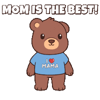 Teddy Bear Love Sticker by BEARISH