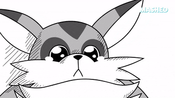 Sad Black And White GIF by Mashed