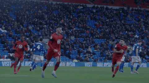 Kieffer Moore Football GIF by Wigan Athletic