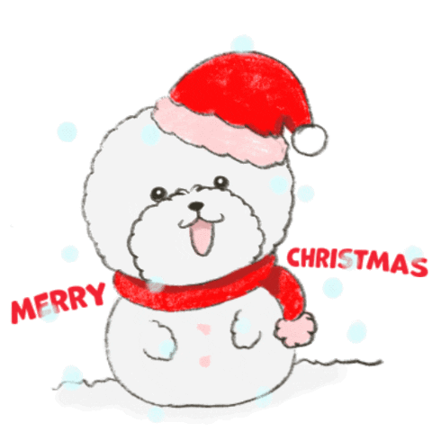 Happy Merry Christmas Sticker