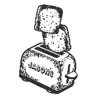 Toast Sticker by Jason's Sourdough