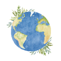 Global Warming Earth Sticker by P13PaperProducts