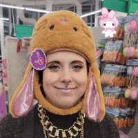 Quick_Dave bunny bunnyhat quickdave kaycie GIF