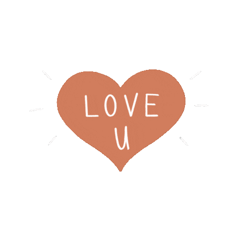 I Love You Heart Sticker