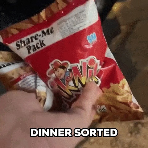 Dinner Snacking GIF by Global Esports