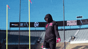 Chop Air Guitar GIF by Rutgers Football