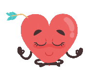 Animation Heart Sticker by Marcela Werkema