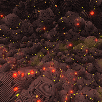 reinbijlsma art trippy blink galaxy GIF