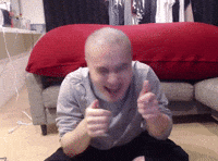 Gamer Bold Head GIF