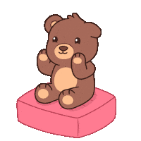 Teddy Bear Good Job Sticker by BEARISH