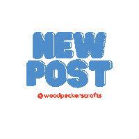 woodpeckerscrafts new post newpost woodpeckerscrafts woodpeckers crafts Sticker
