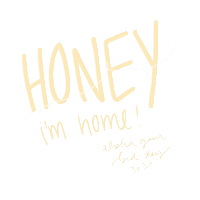 rachelemeltzer home honey alpha gam Sticker