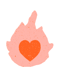 Heart Love Sticker by Manon Louart