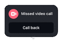 Videochat Callback Sticker
