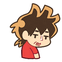 Sad Rain Sticker by Kadokawa Gempak Starz