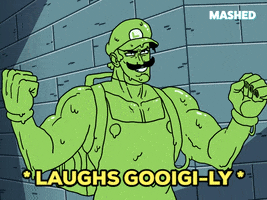 Super Mario Lol GIF by Mashed