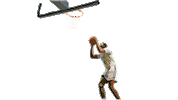 College Basketball Dunk Sticker by Monmouth Hawks