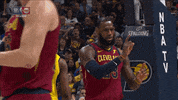 Lebron James Reaction GIF by NBA