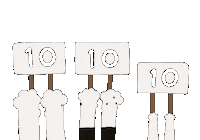 Ten Point Pass Sticker