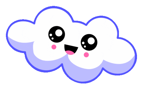Cloud Nuvem Sticker by Bel Diniz